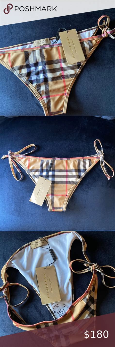 burberry bathing suits for cheap|burberry plaid bikini.